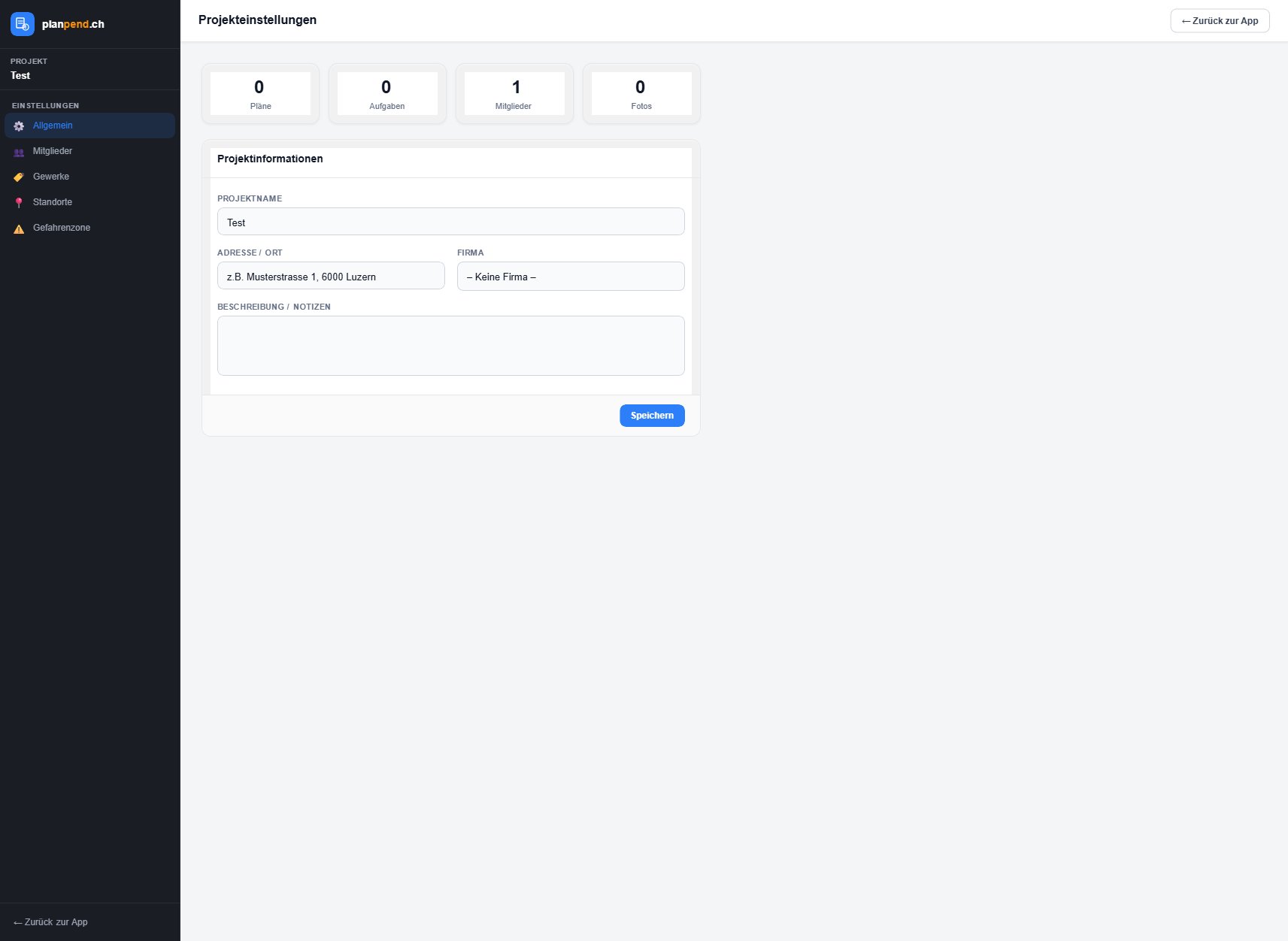 Team-Mitglied einladen